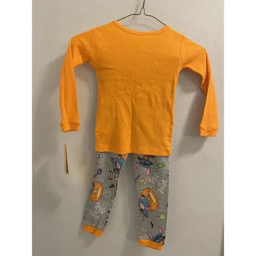 Disney Glow in the Dark Pajamas Unisex Size 4 Trick Or Treat - HALLOWEEN - New
